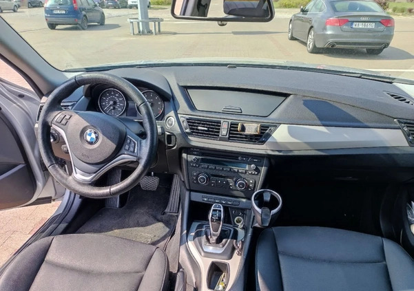BMW X1 cena 52700 przebieg: 98350, rok produkcji 2015 z Warszawa małe 154